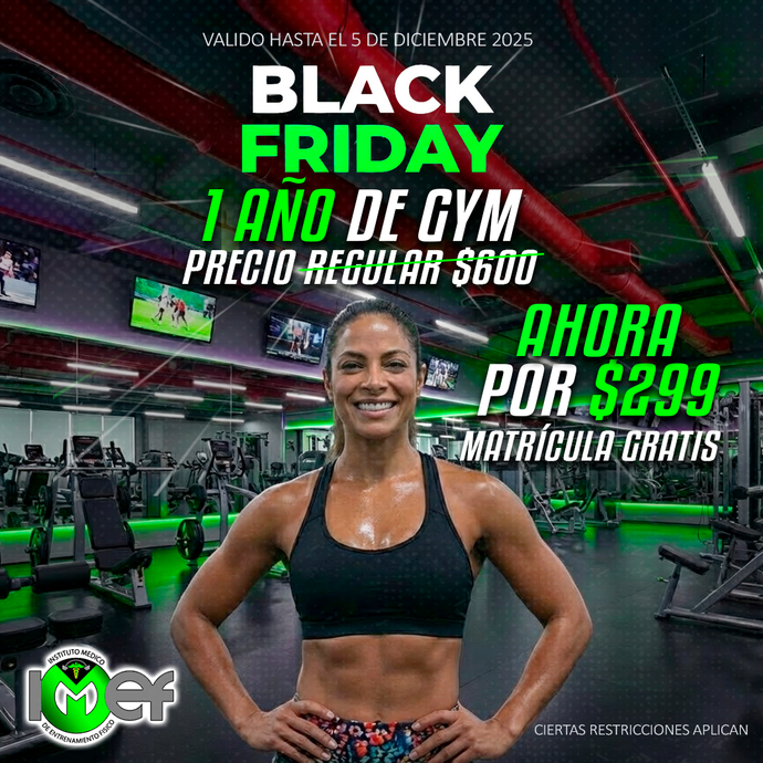 Transforma tu cuerpo, energia y tu salud por menos de lo que pagas en un mes de café. BLACK FRIDAY🔥